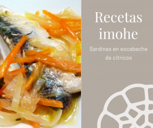 Sardinas en escabeche de cítricos