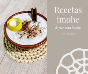Arroz con leche de coco